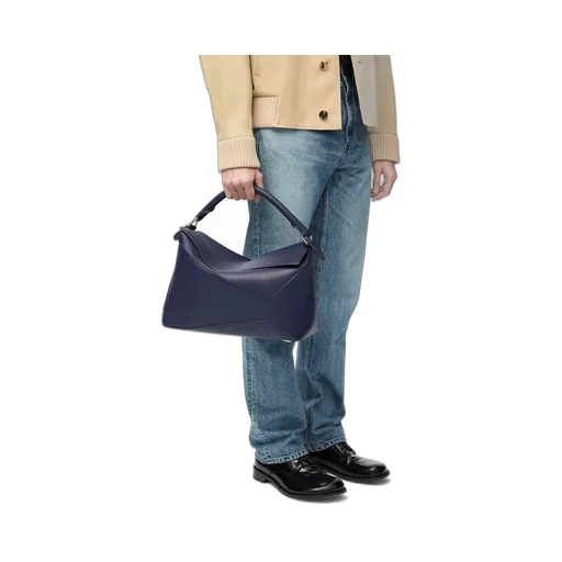 Large Puzzle bag in classic calfskin