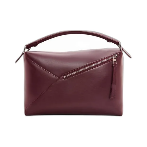 Large Puzzle bag in shiny calfskin