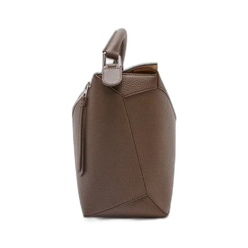 Large Puzzle bag in grained calfskin