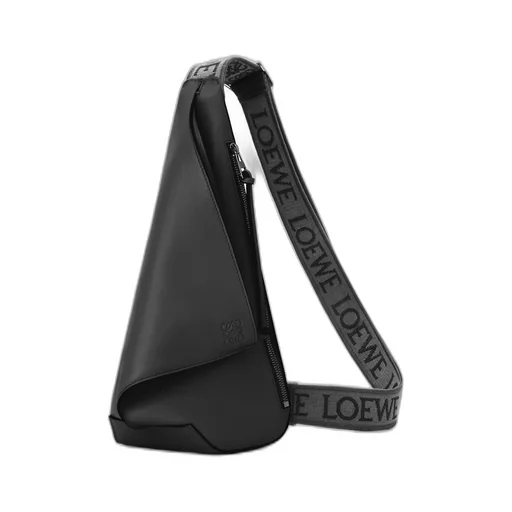 Anton Sling in supple smooth calf and jacquard
