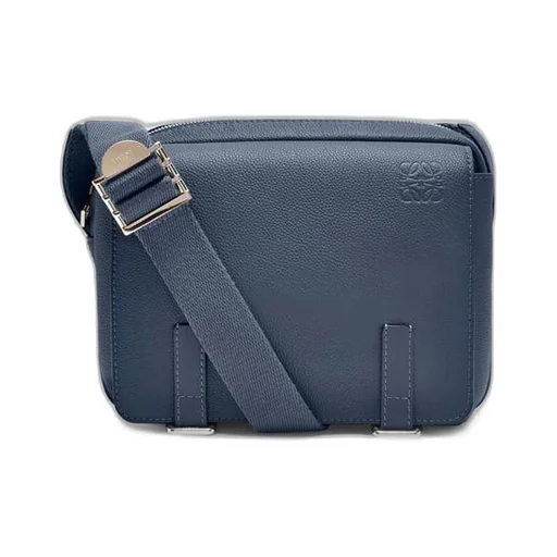 XS Military messenger bag in soft grained calfskin
