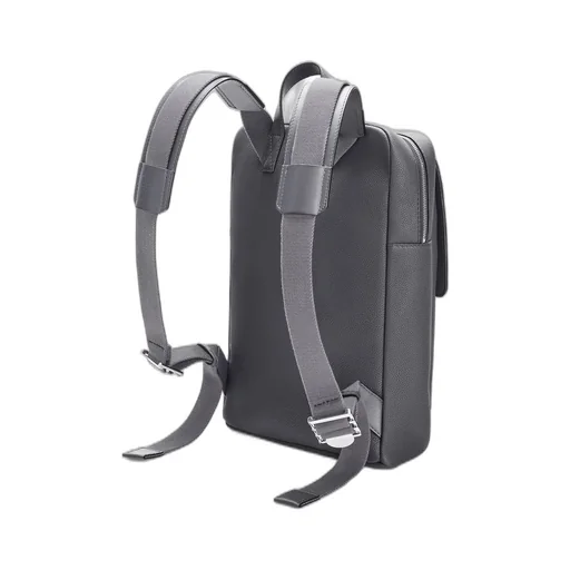Military backpack in soft grained calfskin
