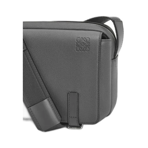 XS Military messenger bag in soft grained calfskin