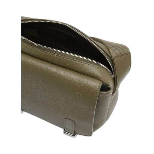 XS Military messenger bag in soft grained calfskin