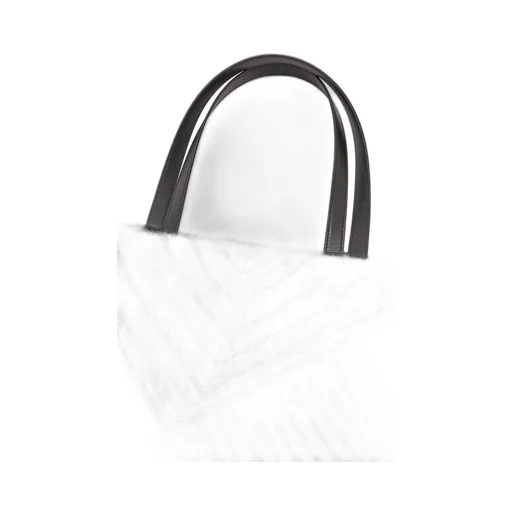 XL Puzzle Fold Tote in raffia