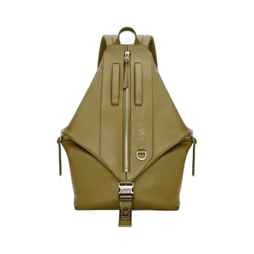 Convertible backpack in classic calfskin