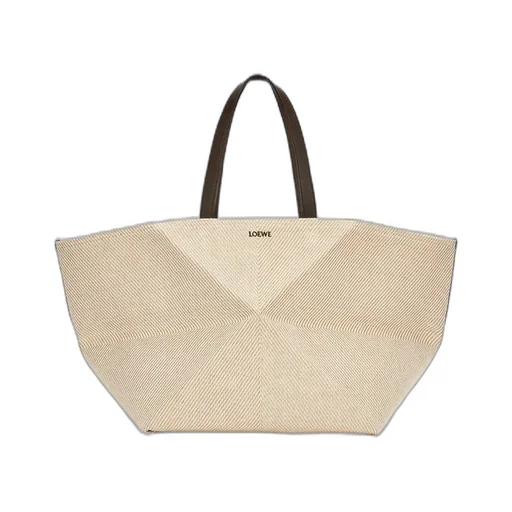 XXL Puzzle Fold Tote in jacquard