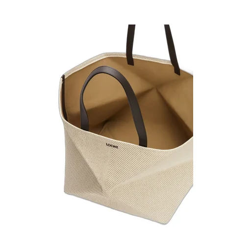 XXL Puzzle Fold Tote in jacquard