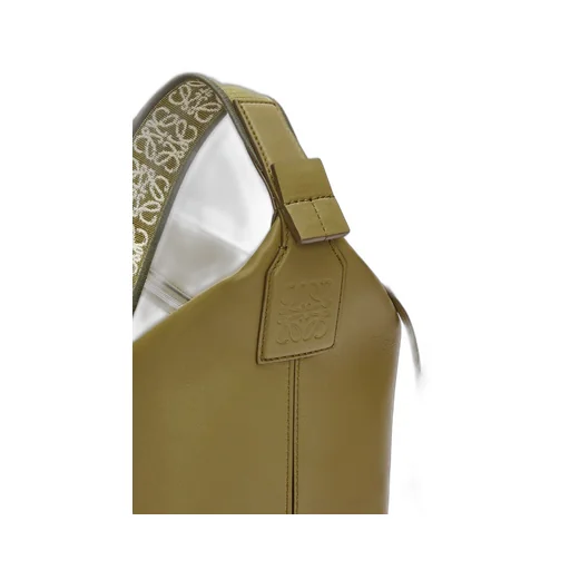 Cubi Crossbody bag in supple smooth calfskin and jacquard