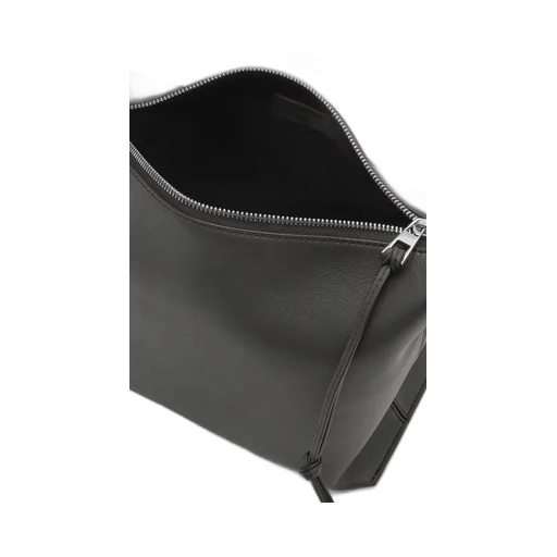 Small Cubi Crossbody bag in supple smooth calfskin and jacquard