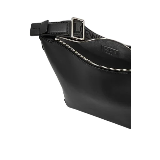 Small Cubi Crossbody bag in supple smooth calfskin and jacquard