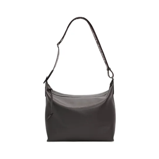 Cubi Crossbody bag in supple smooth calfskin and jacquard