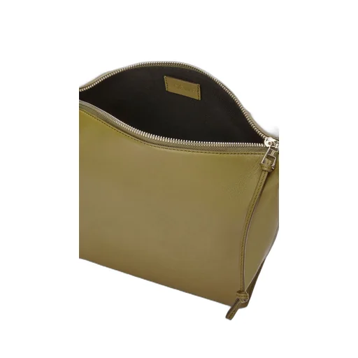 Small Cubi Crossbody bag in supple smooth calfskin and jacquard