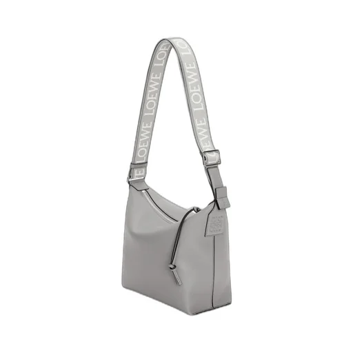 Small Cubi Crossbody bag in supple smooth calfskin and jacquard