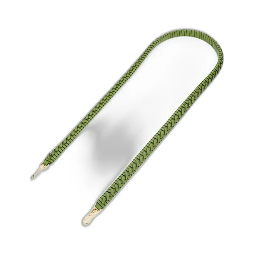 Woven spiral strap in classic calfskin
