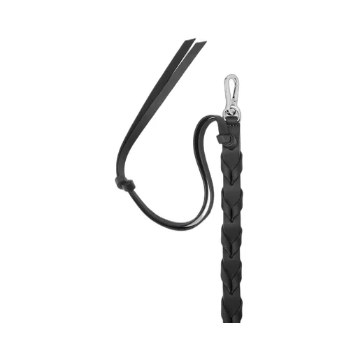 Thin braided strap in classic calfskin