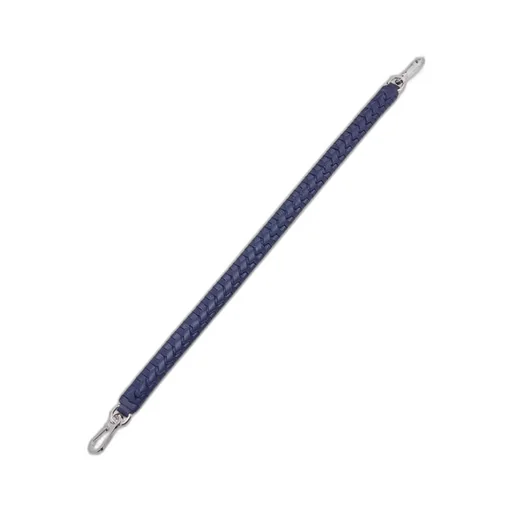 Woven spiral strap in classic calfskin