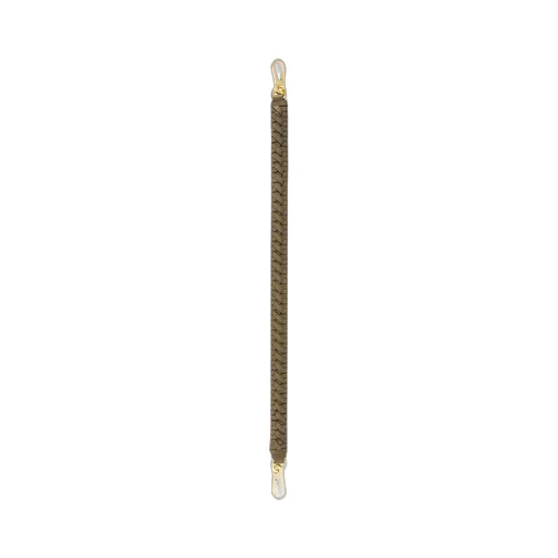 Woven spiral strap in classic calfskin