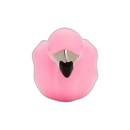 Flamingo dice in brass