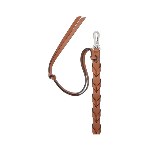 Thin braided strap in classic calfskin