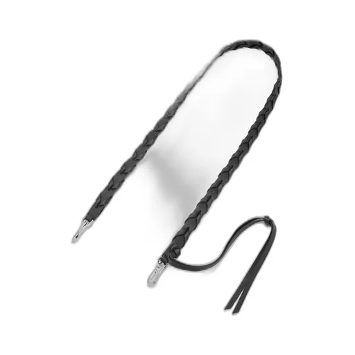 Thin braided strap in classic calfskin
