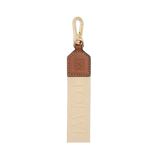LOEWE strap in cotton and calfskin