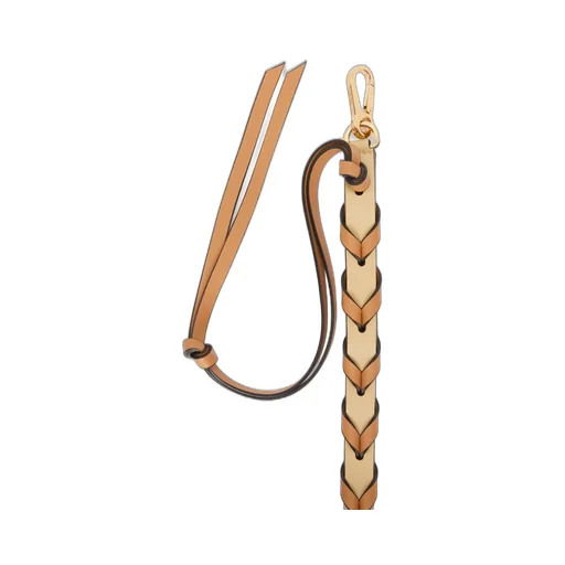 Thin braided strap in classic calfskin