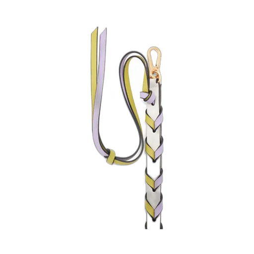 Thin braided strap in classic calfskin