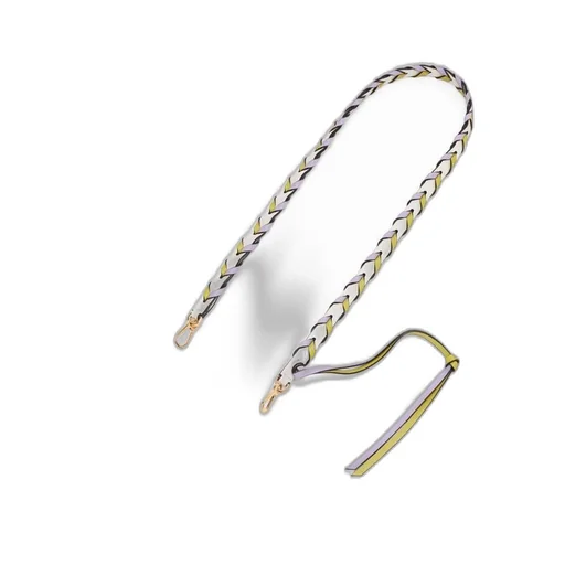 Thin braided strap in classic calfskin