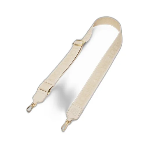 Anagram pin strap in jacquard and classic calfskin