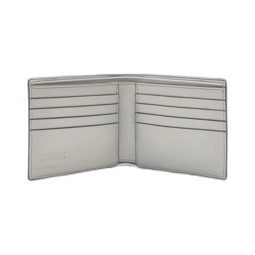 Puzzle bifold wallet in classic calfskin