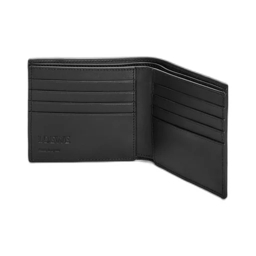 Puzzle bifold wallet in classic calfskin