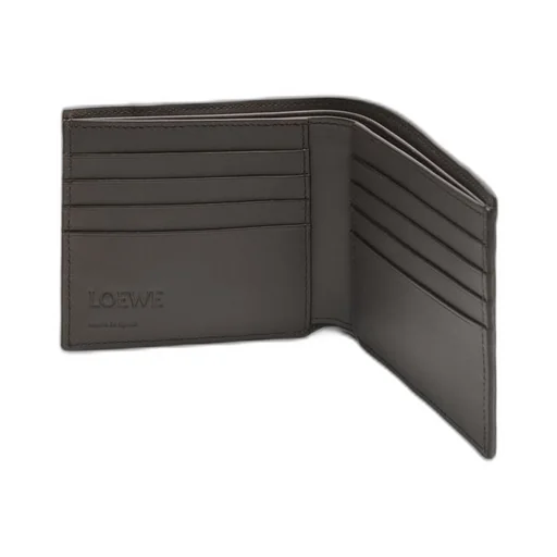 Puzzle bifold wallet in classic calfskin