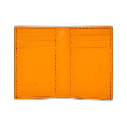 Puzzle bifold cardholder in classic calfskin