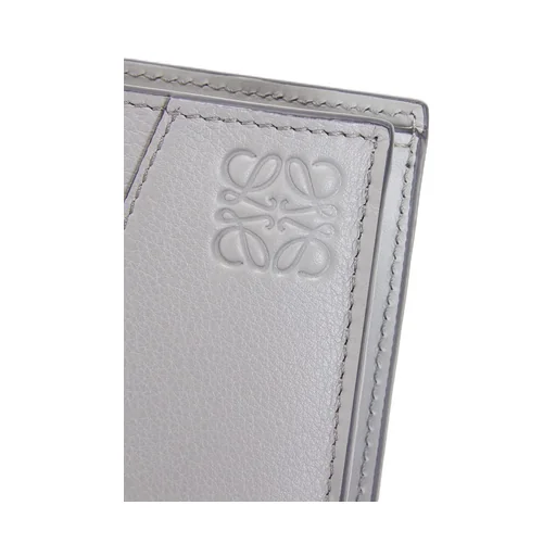 Puzzle bifold coin wallet in classic calfskin