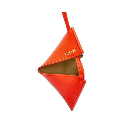 Puzzle Fold charm in classic calfskin