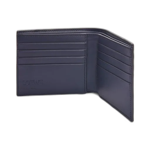 Puzzle bifold wallet in classic calfskin