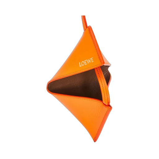 Puzzle Fold charm in classic calfskin