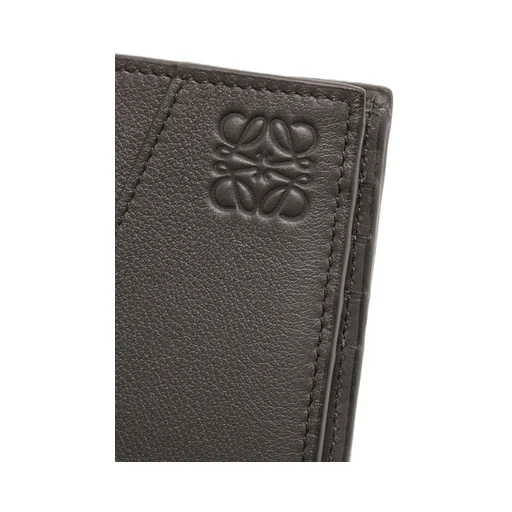 Puzzle bifold wallet in classic calfskin