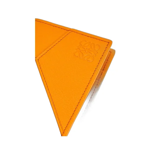 Puzzle bifold cardholder in classic calfskin