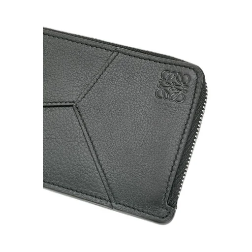 Puzzle long coin cardholder in classic calfskin