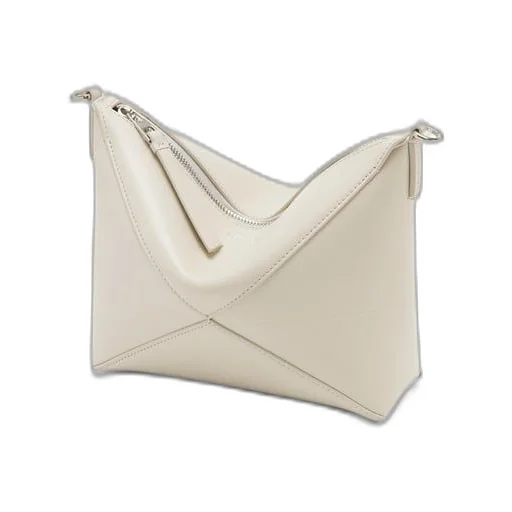 Puzzle Fold pouch in shiny nappa calfskin