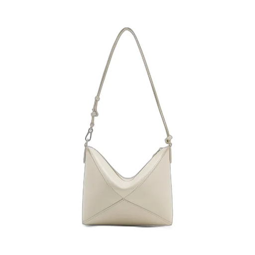 Puzzle Fold pouch in shiny nappa calfskin