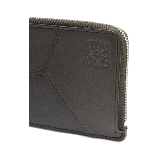Puzzle long coin cardholder in classic calfskin