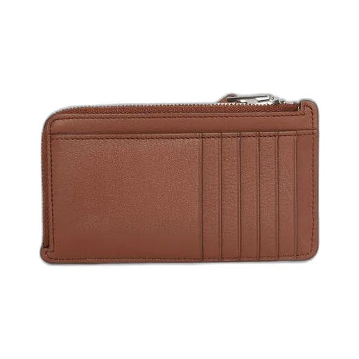 Puzzle long coin cardholder in classic calfskin