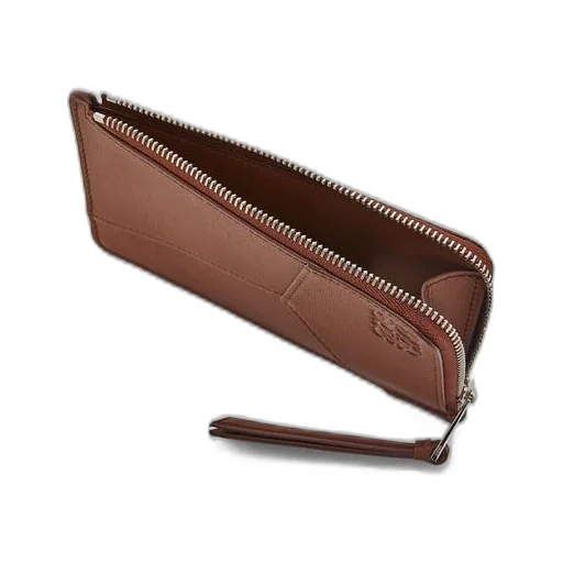 Puzzle long coin cardholder in classic calfskin