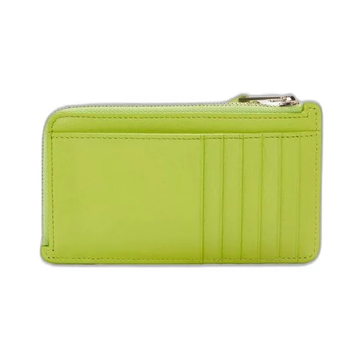 Puzzle long coin cardholder in classic calfskin