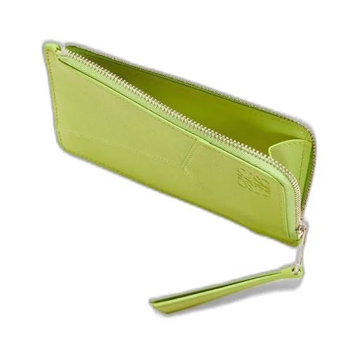 Puzzle long coin cardholder in classic calfskin