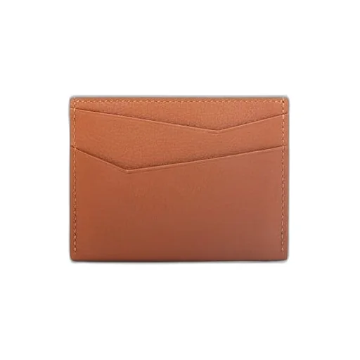 Puzzle plain cardholder in classic calfskin
