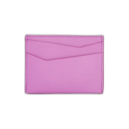 Puzzle plain cardholder in classic calfskin